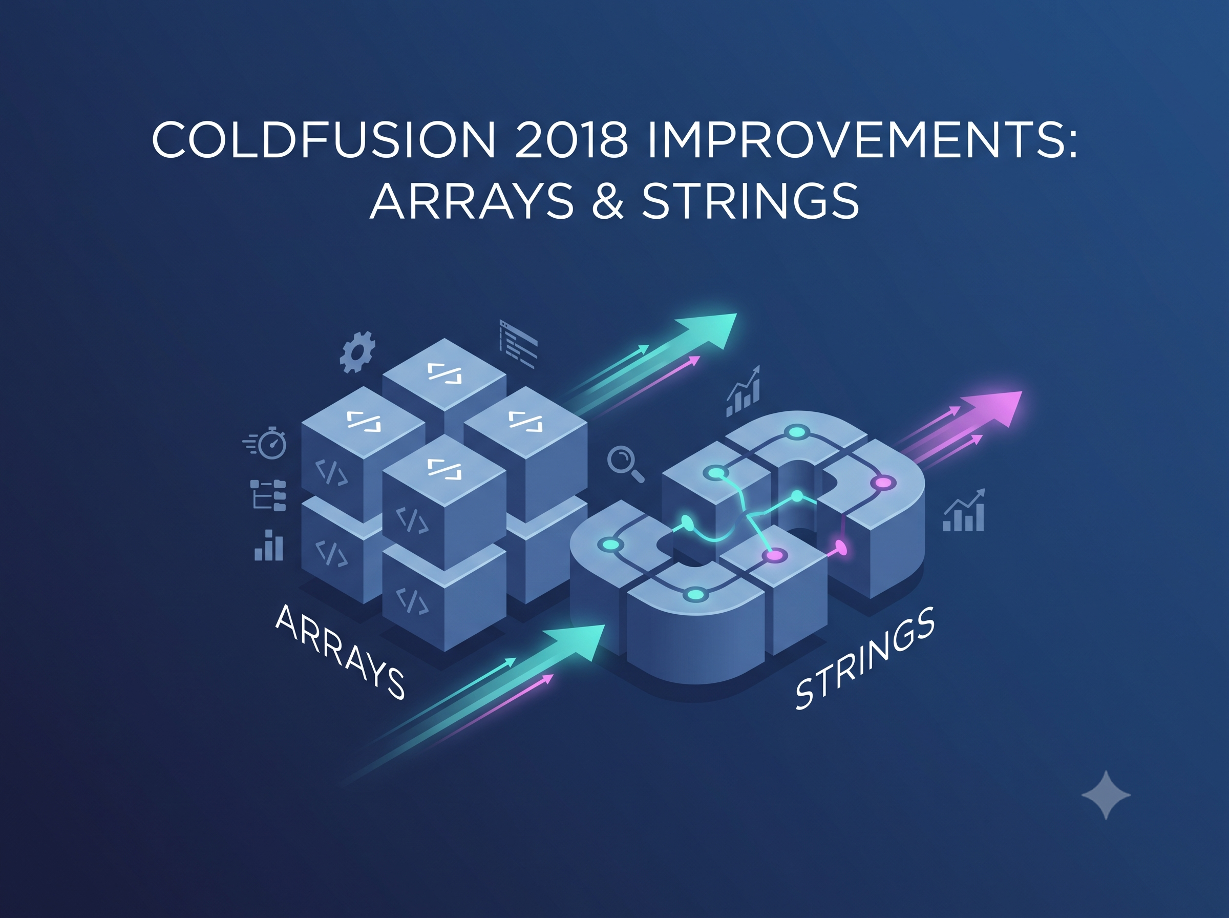 ColdFusion 2018 – Improvements on Arrays and Strings