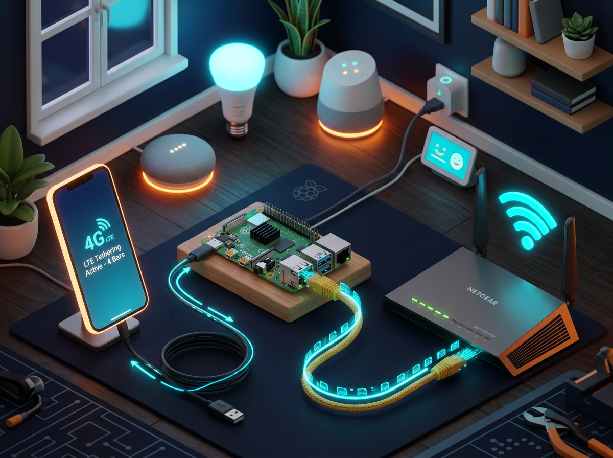 Standby Internet with Raspberry Pi